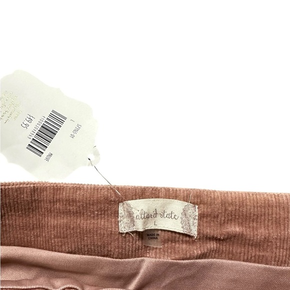 Altar'd State Mauve A-Line Mini Skirt Size Large - Picture 2 of 6